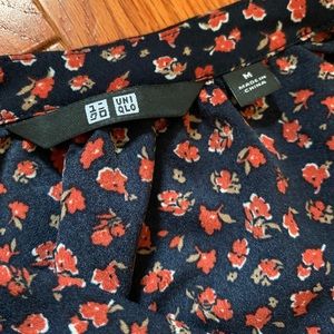 Uniqlo floral long dress